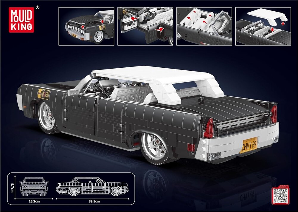 Mould King 10118 Continental Convertible