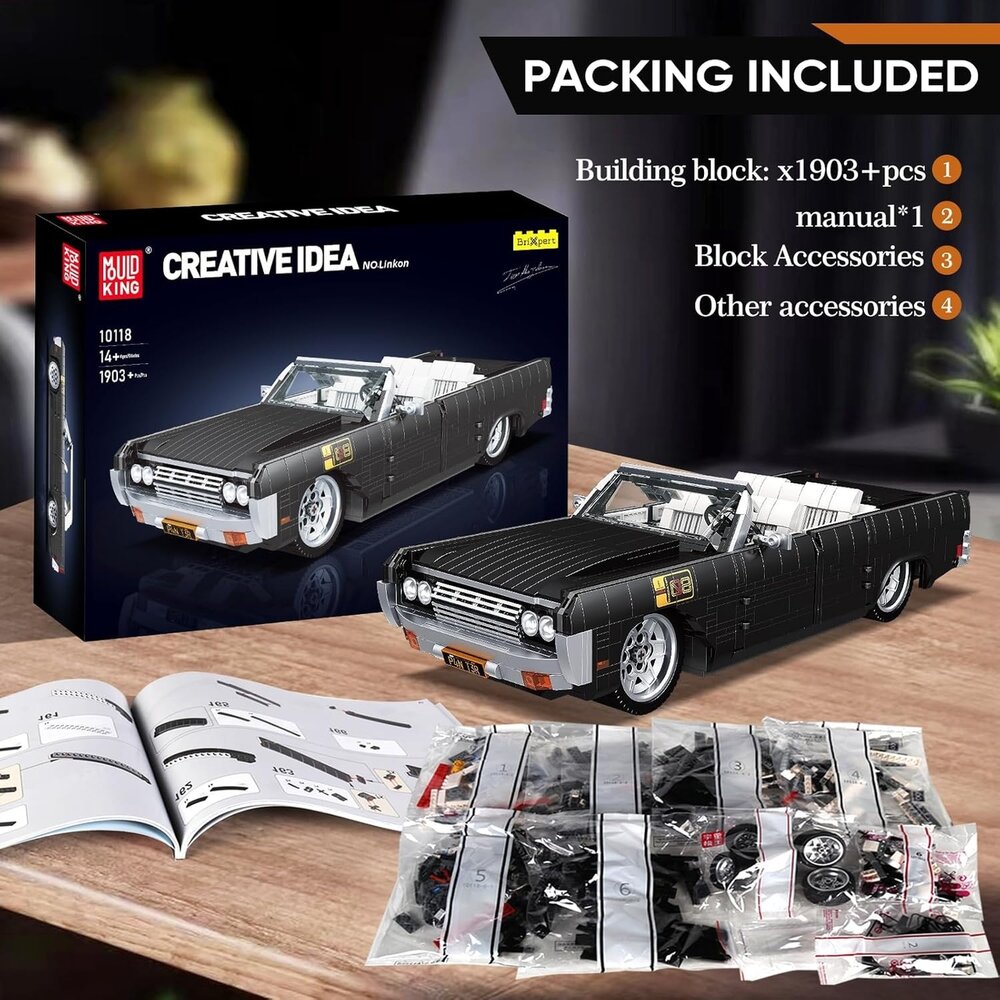 Mould King 10118 Continental Convertible