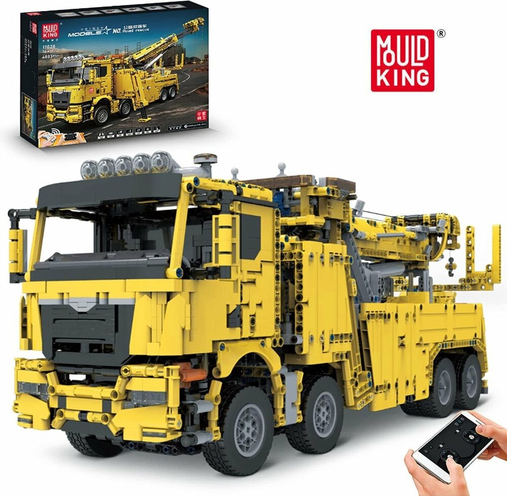 Mold King 17028 Recovery Truck Yellow