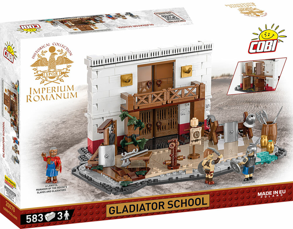 COBI 20070  Romeinse Gladiators School
