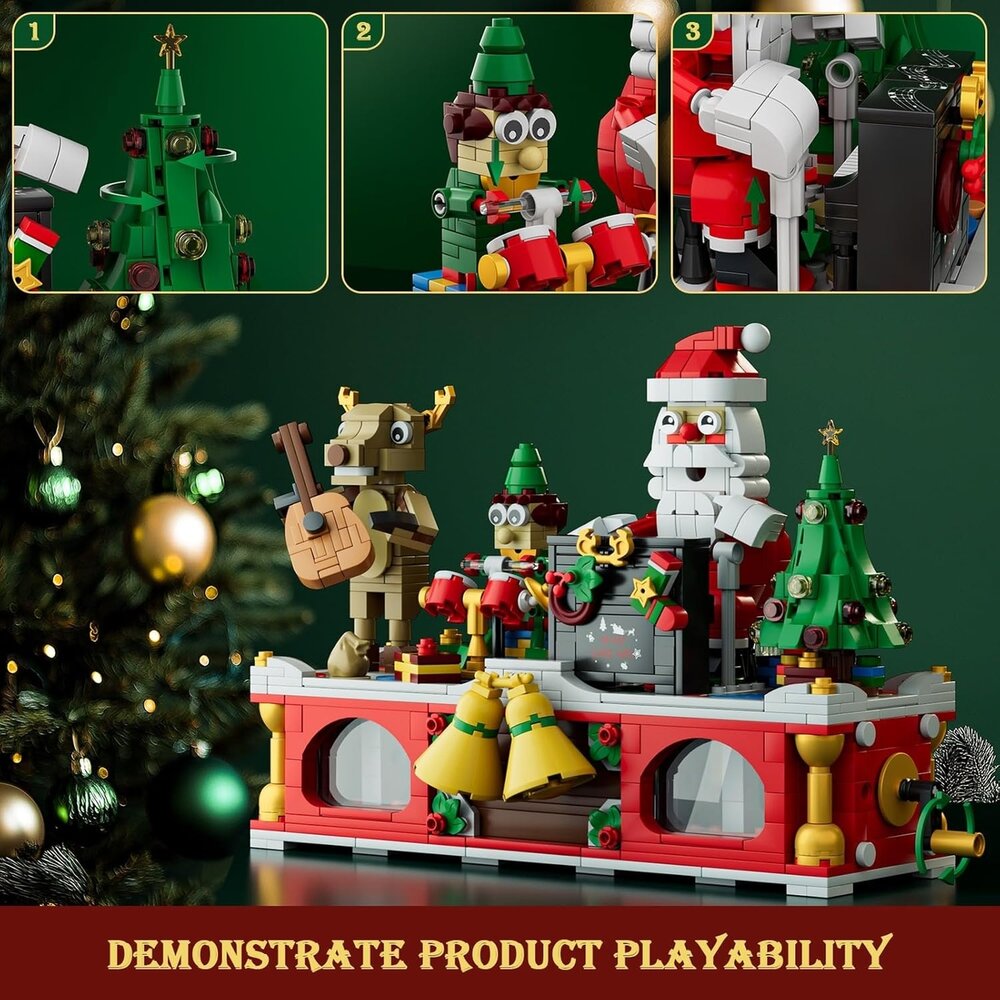 Mould king 10162 Kerstband