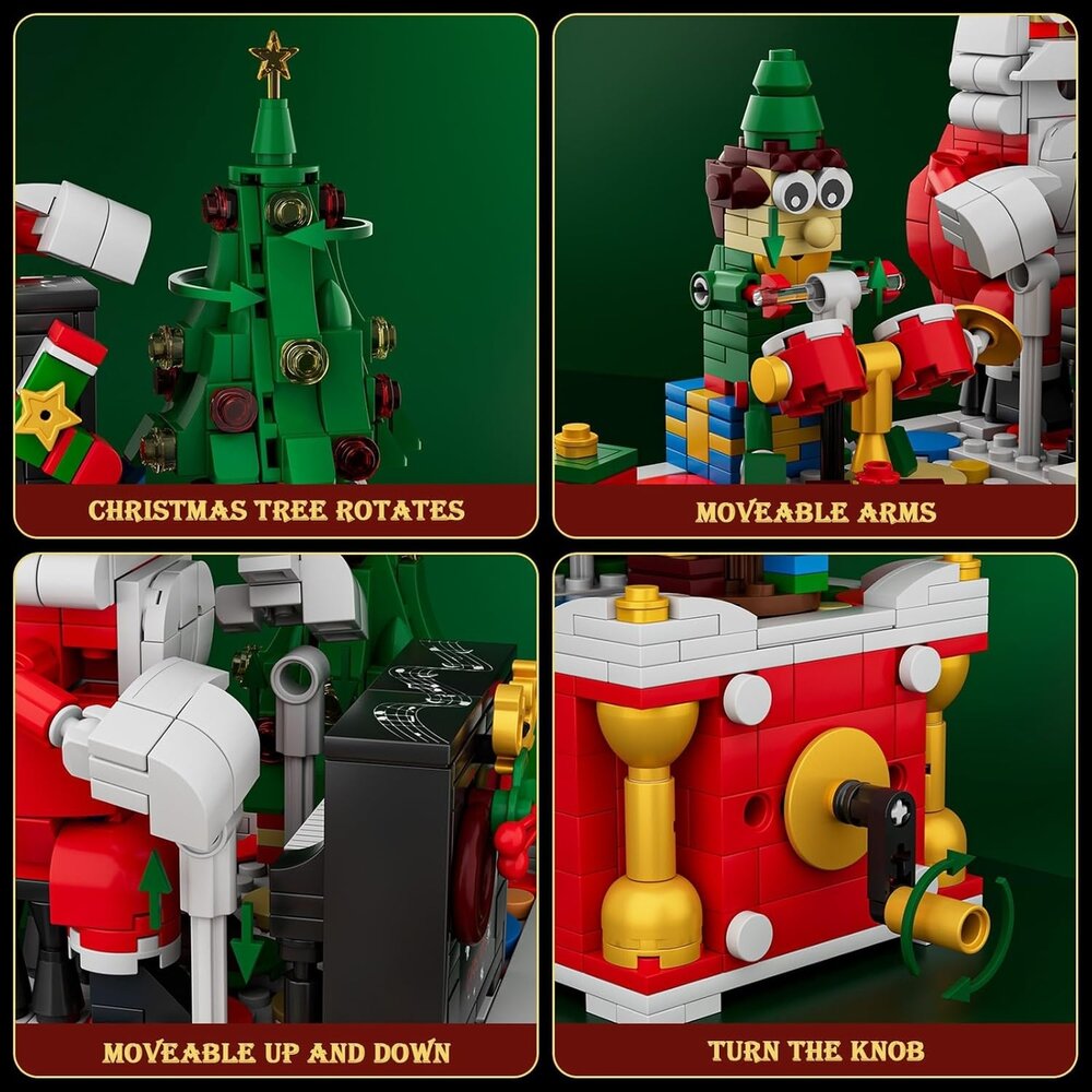 Mould king 10162 Kerstband