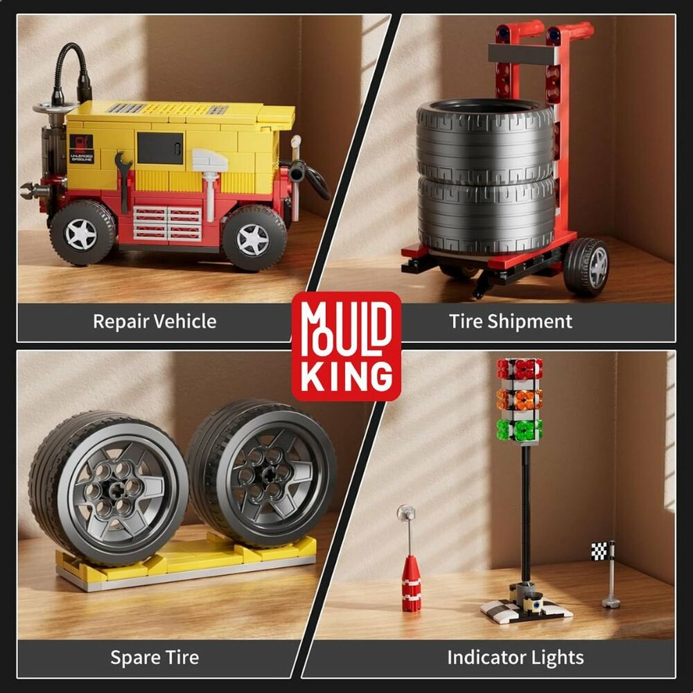 Mould King 10035 F1 Pitstop