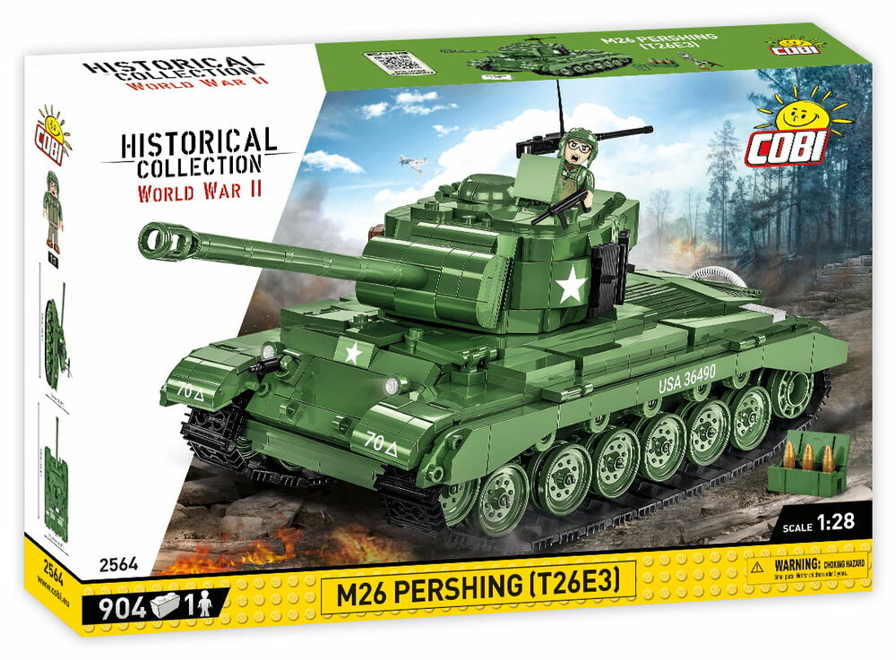 COBI  WW2 2564 - M-26 Tank Pershing