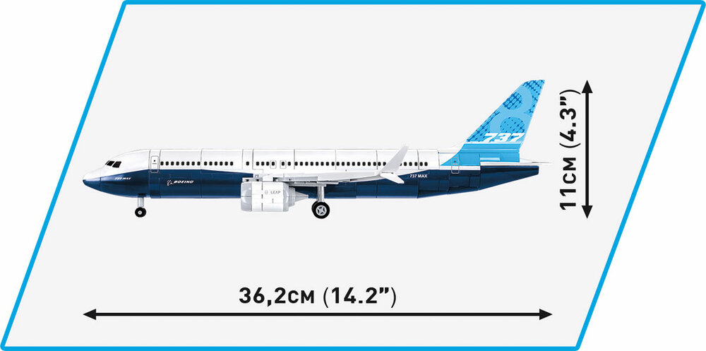 COBI Boeing 26608- Boeing 737-8