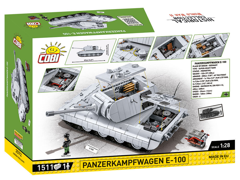 COBI  2572 Panzerkampfpanzer E-100