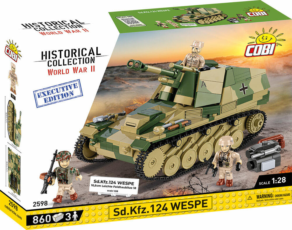 COBI 2598 SD.KFZ.124 Wespe