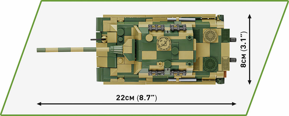 COBI 2733 Panzerj&auml;ger Tiger Ausf. B Jagdtiger
