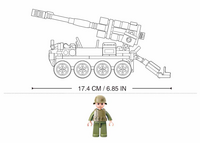 Sluban 8x8 Mobiel kanon