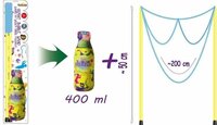 Tuban Riesige Seifenblase Zauberstab - Form L&auml;cheln + 400 ml Fl&uuml;ssigkeit