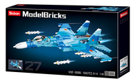 Sluban Blauer Kampfjet 2 in 1