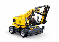 Sluban E7 Graafmachine op wielen