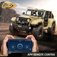 Mould King 13184 Rubicon Gel&auml;ndewagen
