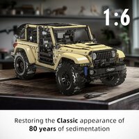 Mould King 13184 Rubicon Gel&auml;ndewagen