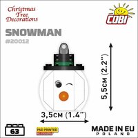 COBI 20012 Snowman