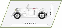 COBI  WW2 2264 - Citro&euml;n Traction 7C