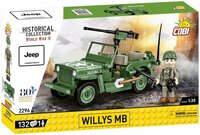 COBI 2296 WILLYS MB &amp; M2 GUN