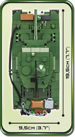 COBI WW2 2550 - M4A3E2 Sherman Jumbo