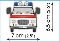 COBI 24595 - Barkas B1000 Krankenwagen