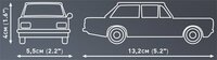 COBI 24597 Opel Rekord C