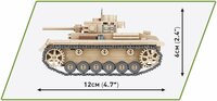 Cobi WW2 2712 - Panzer III Ausf J