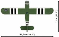 COBI 5755 Waco CG-4 Zweefvliegtuig