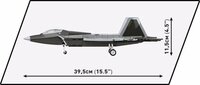 COBI 5855 Lockheed F-22 Raptor
