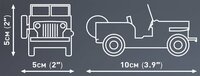COBI 24518 JEEP WILLYS CJ-2A