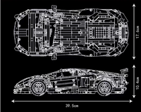 Mould King Aventador Sportwagen