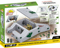 COBI 3136 German Bunker Regelbau 667