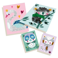 3D Quilling sticker cards