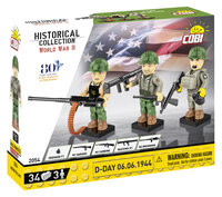 COBI 2054 3 Figuren D-Day 1944