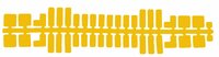 Feuchtmann - Ministeck standard color strips corn yellow
