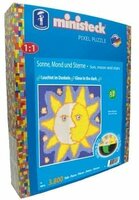 Feuchtmann - ministeck &quot;Glow in the dark&quot; - Sonne, Mond und Sterne