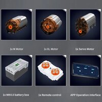 Mould King 13203 Vrachtwagen trekker