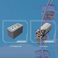 Mould King 11018 Bots Boats