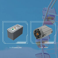 Mould King 11015 Octopus Spin Ride