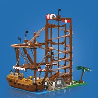 Mould King 11013 Double Helix Roller Coaster