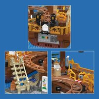 Mould King 11013 Double Helix Roller Coaster