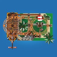 Mould King 11013 Double Helix Roller Coaster