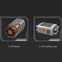 Mould King 10206 MCL Supercar V8 Engine