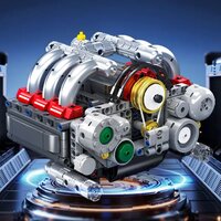 Mould king 10193 Boxer Engine