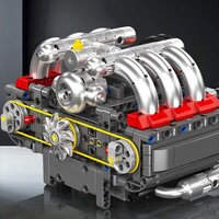 Mould king 10193 Boxer Engine