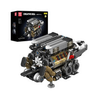 Mould King 10131 Supercar V16 Engine