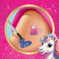  SES Creative - 14724 - Unicorn - Tattoos en glitters