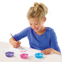  SES Creative - 00384 - Plakatfarbe Glitzer (6x45ml)