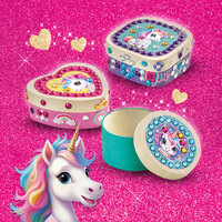  SES Creative - 14138 - Unicorn - Diamond painting wooden jewellery boxes