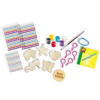 SES Creative - 14702 - Diamond painting - Wooden keychains