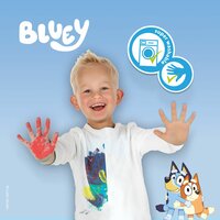 SES Creative - 14091 &ndash; Bluey &ndash; Vingerafdruk verf kunstwerk
