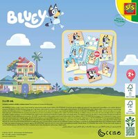 SES Creative - 14091 &ndash; Bluey &ndash; Vingerafdruk verf kunstwerk